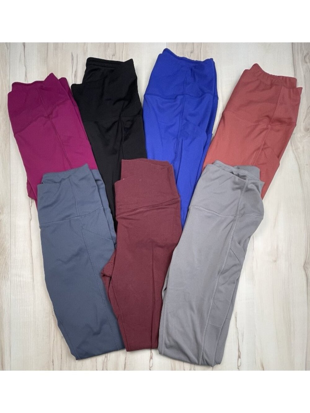 Lot 7 Womens SMALL Pocket LEGGINGS 32 Degrees Cool Old Navy Layers Gottex